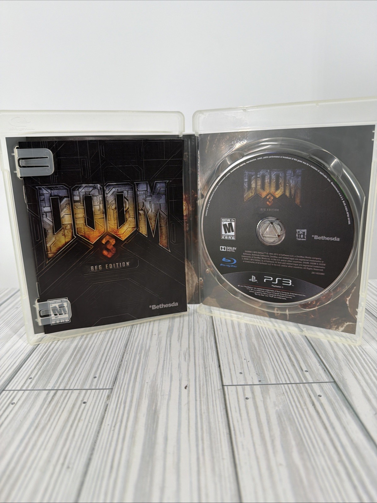 Doom 3: BFG Edition / PlayStation 3 PS3 / CIB / Clean / Tested / Read