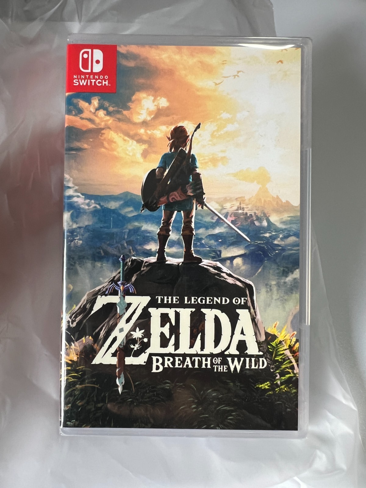 Zelda Breath Of The Wild (Nintendo Switch) Factory Sealed! FIRST-PRINT 00000 NFR
