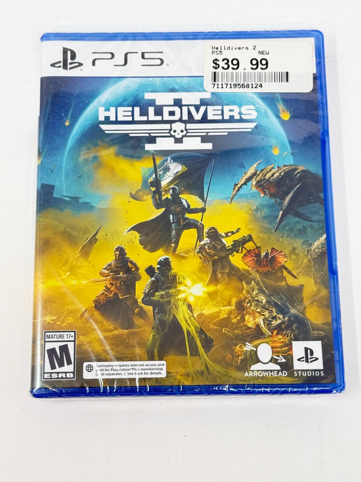 Helldivers II PS5 New Sealed