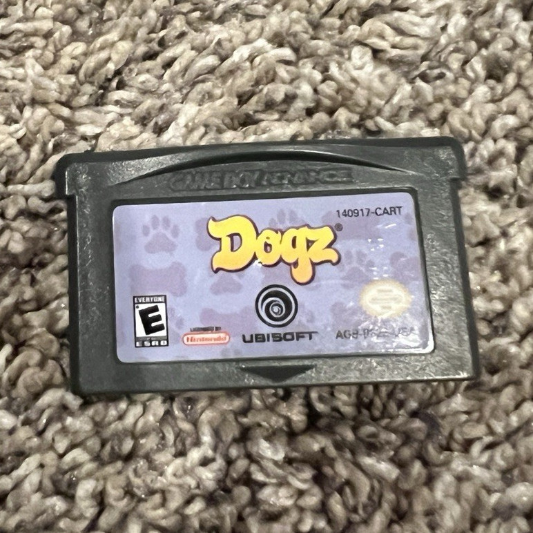 Ubisoft Dogz – Nintendo Game Boy Advance, 2004 Simulation Virtual Pet
