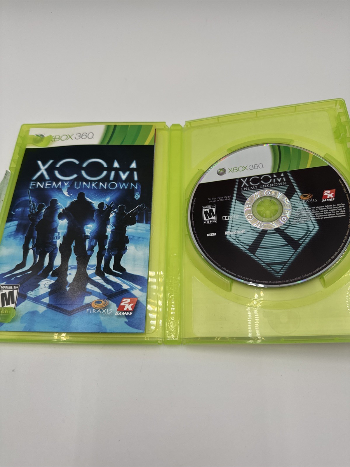 XCOM Enemy Unknown Xbox 360 Complete CIB Tested