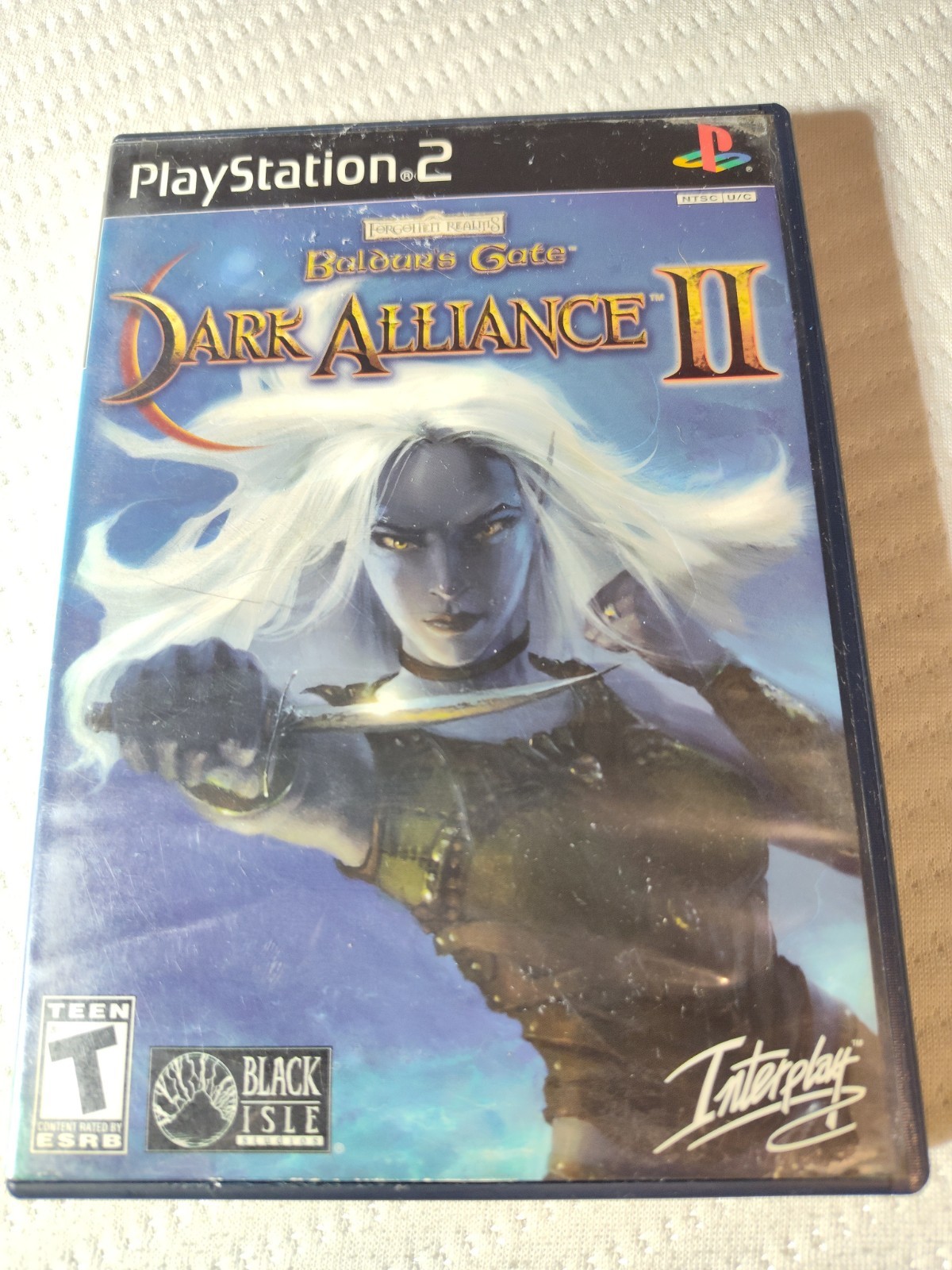 Baldur’s Gate: Dark Alliance II 2 (PS2, 2004) Complete CIB Manual