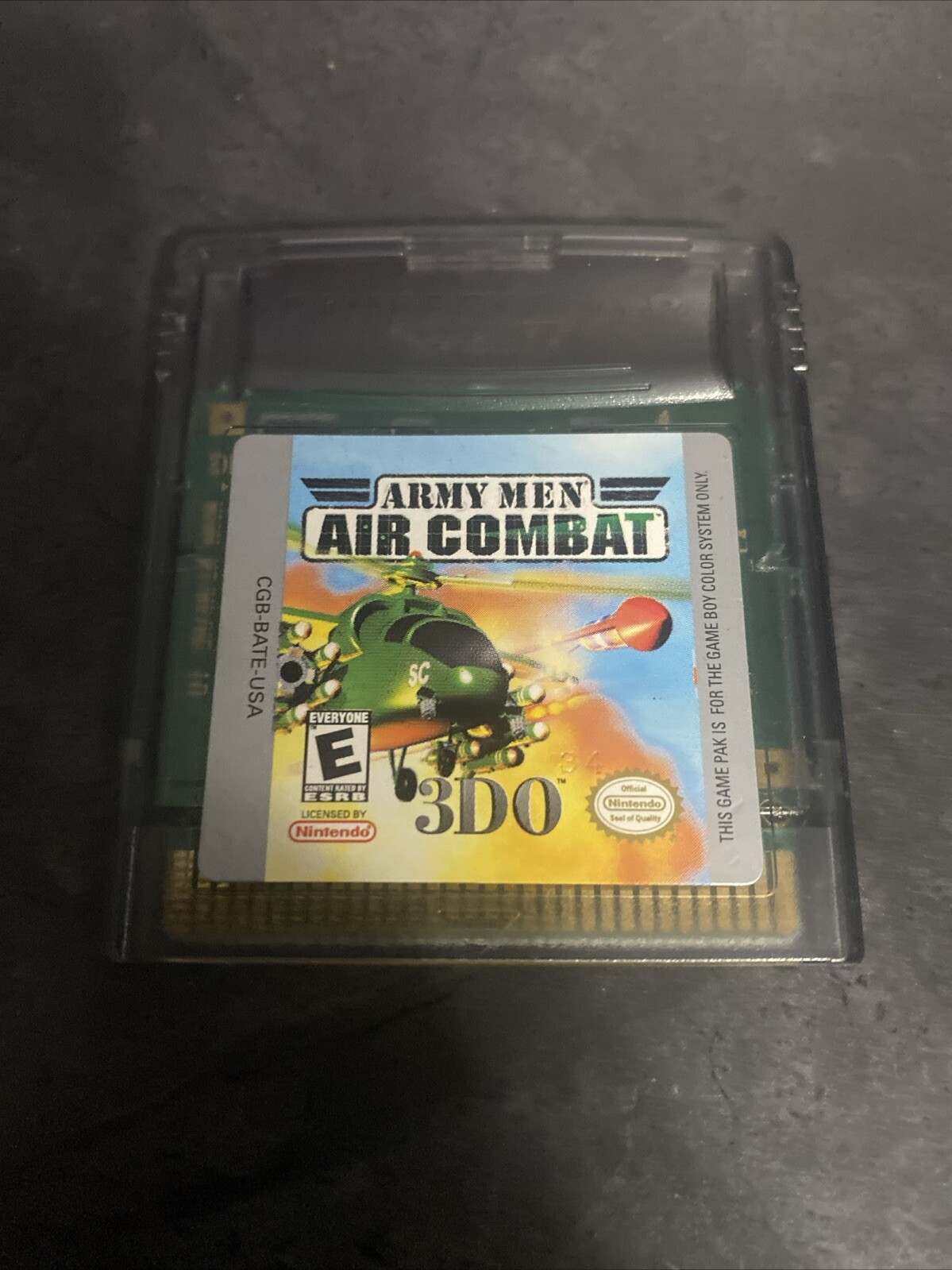 Army Men: Air Combat Nintendo Game Boy Color GameBoy Great Shape Tested