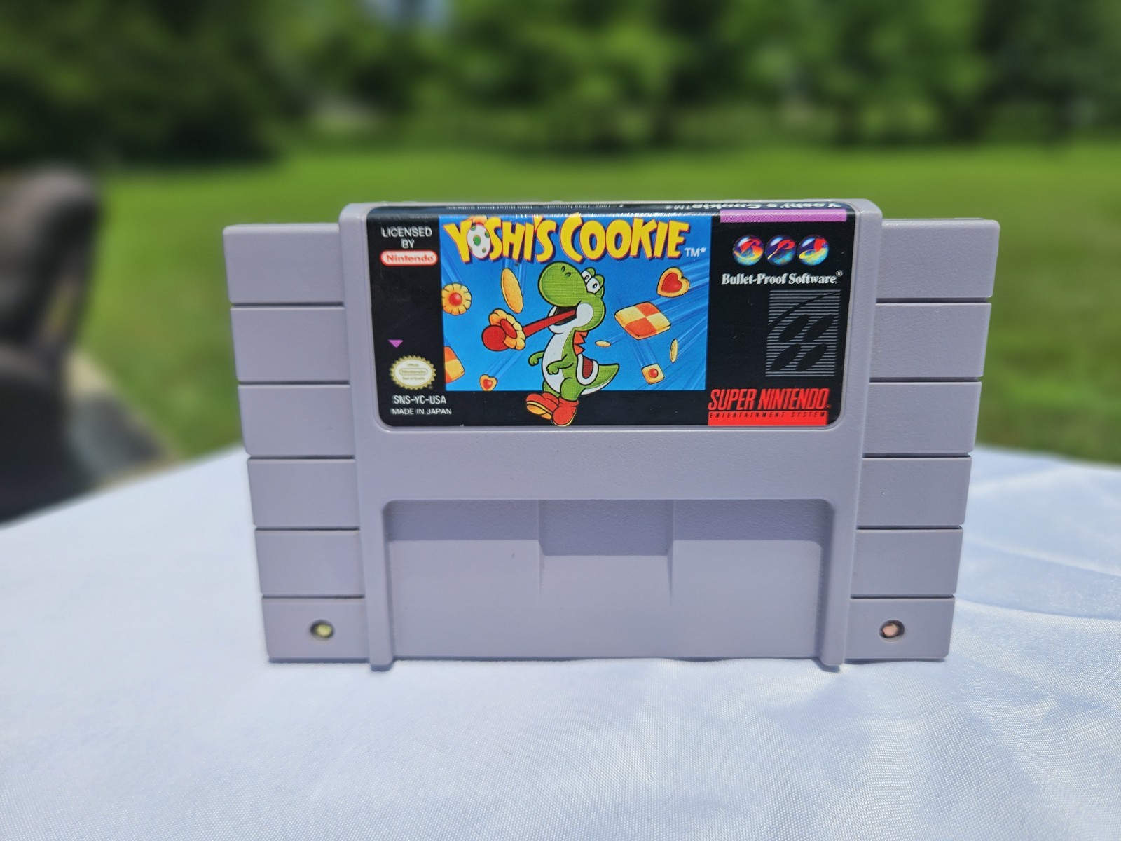 Yoshi’s Cookie (Super Nintendo SNES) Authentic & Tested