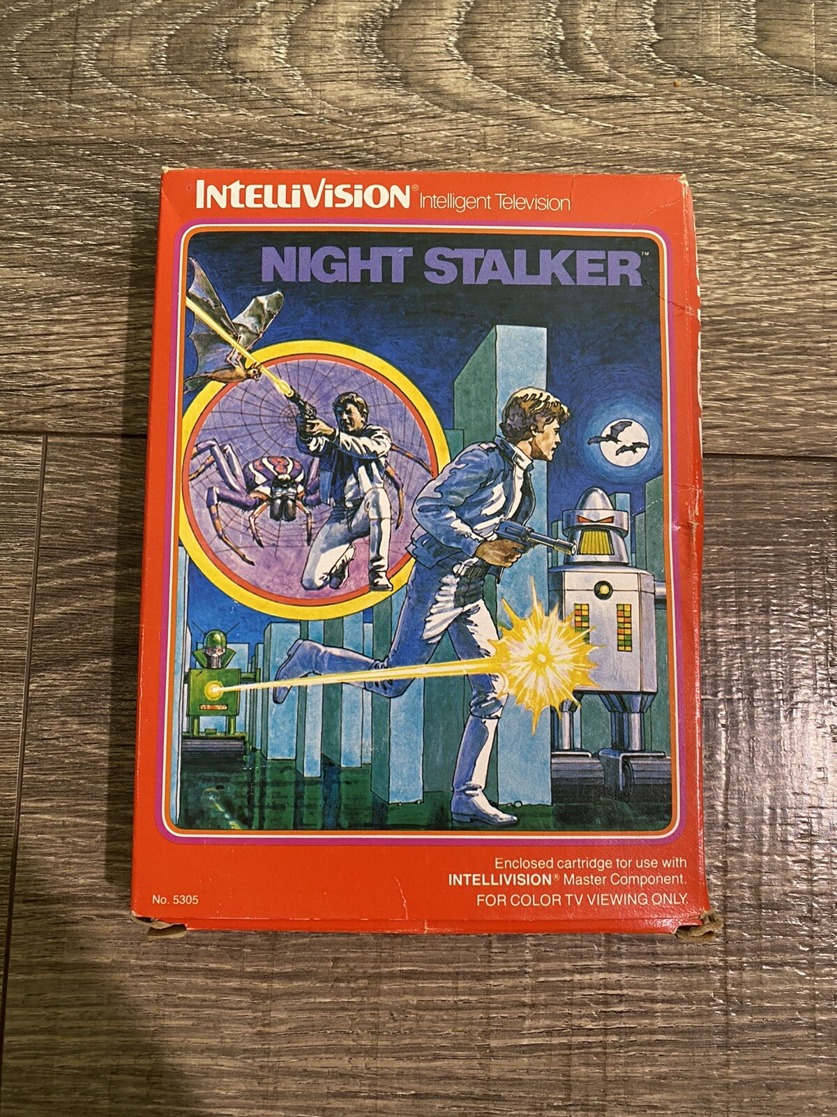 9 Intellivision Games Complete W Box, Manual & Control Covers Getting HTF Rare