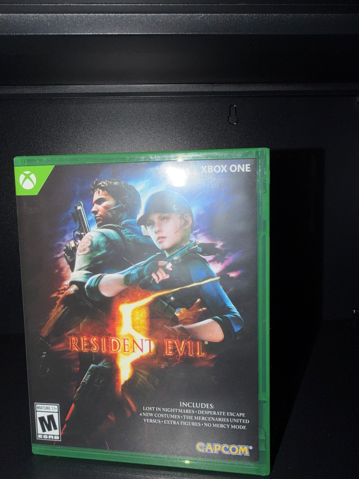 Resident Evil 5 (Microsoft Xbox One) 2025 Reprint XBOX Only on Spine Rare