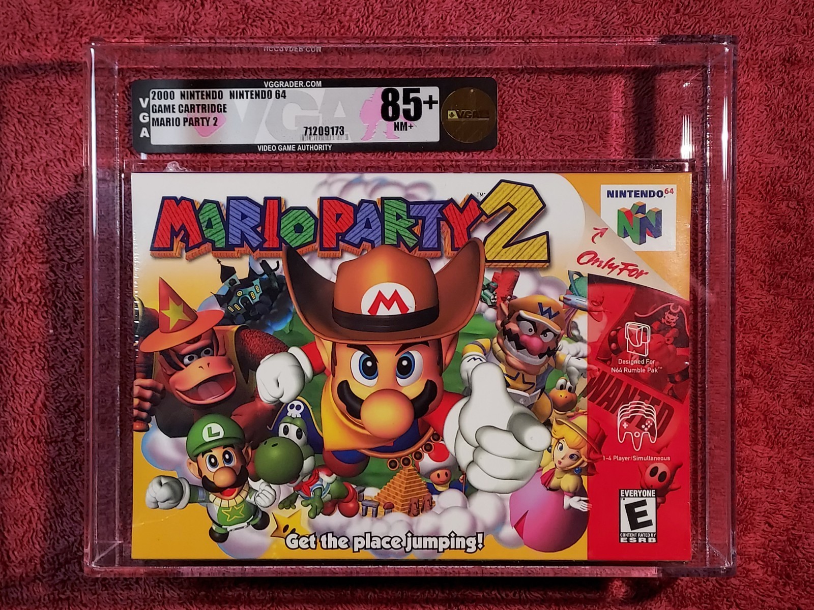 Mario Party 2 (Nintendo 64, 2000) Factory Sealed – Graded VGA 85+ NM