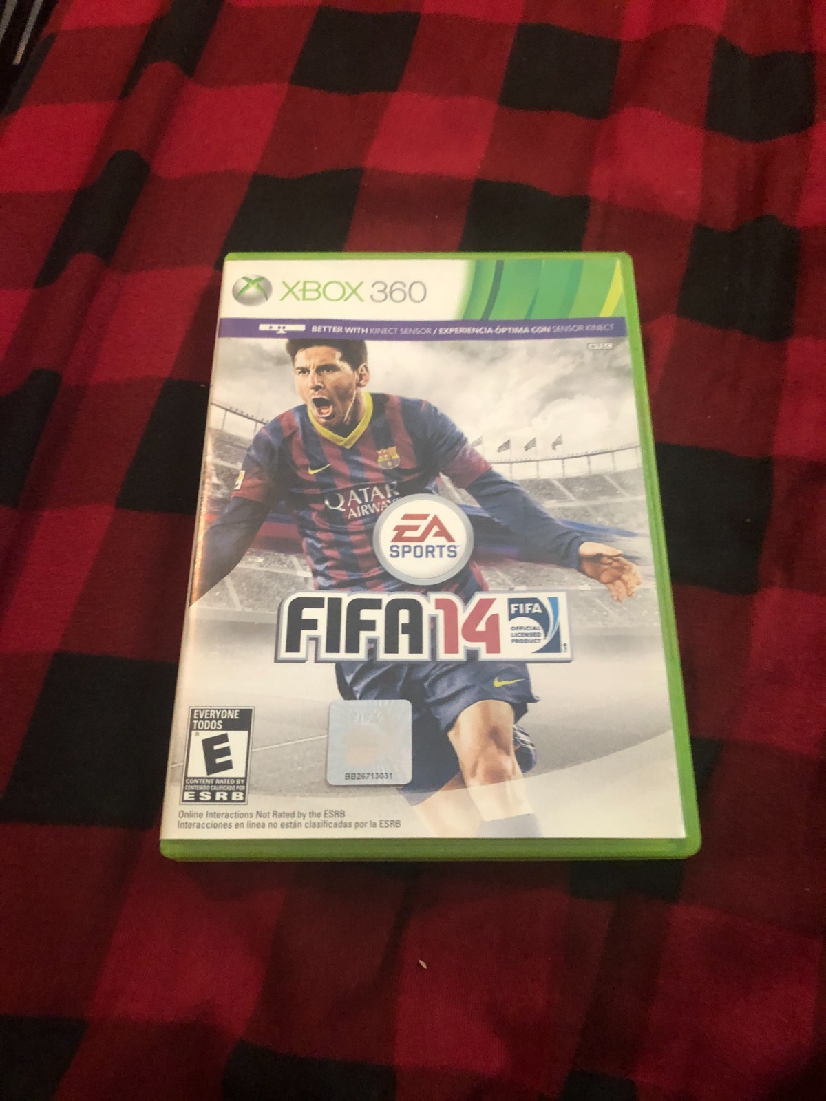 FIFA 14 Microsoft Xbox 360 2013 Case Manual Disc Tested Works Great Authentic