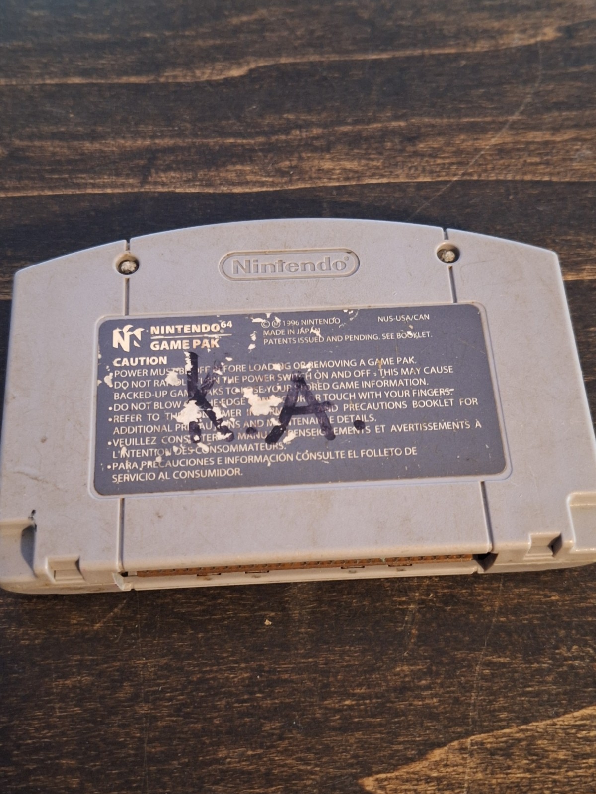 AUTHENTIC! Super Mario 64 – GAME ONLY – NINTENDO 64 –