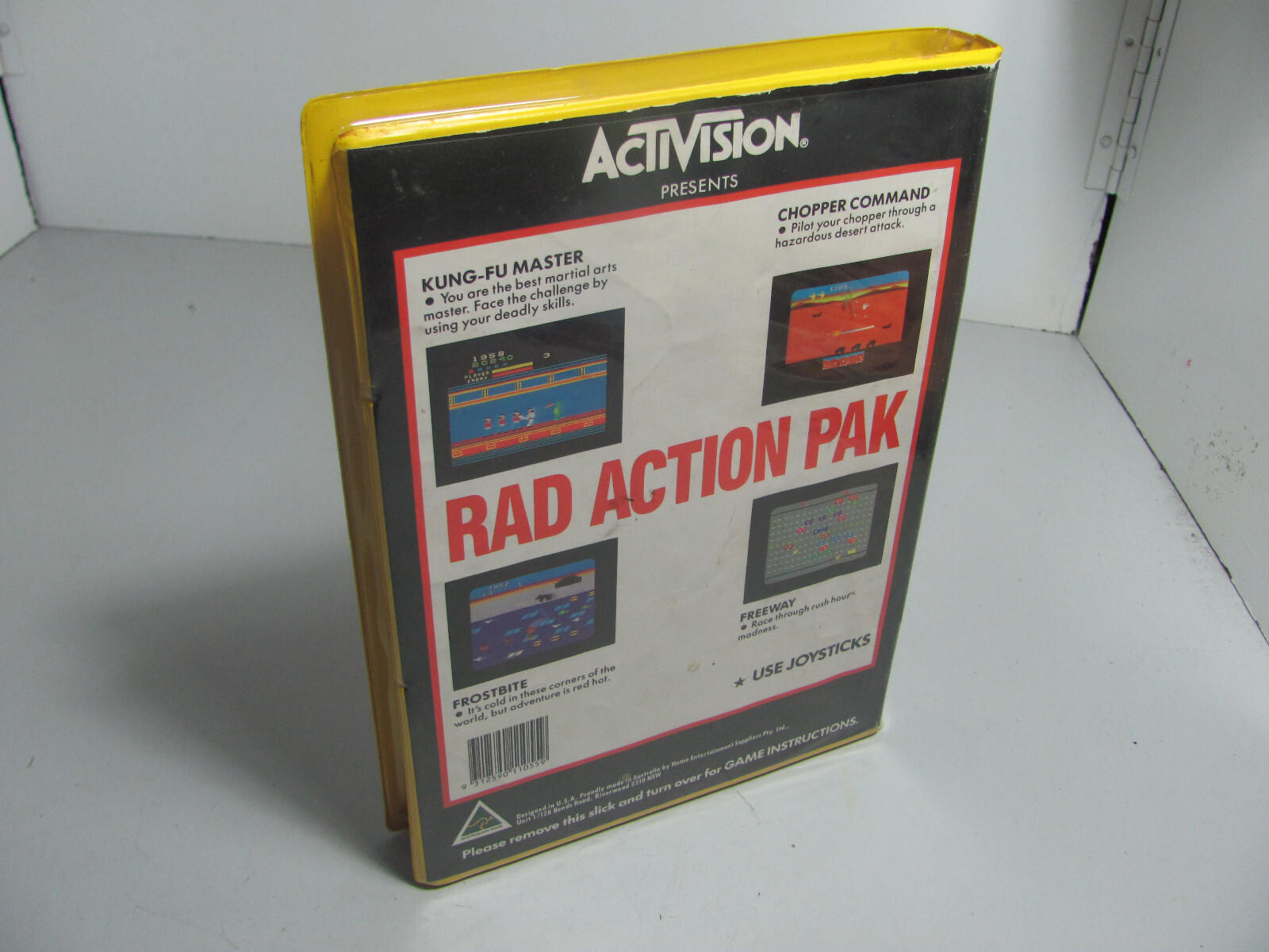 Rad Action Pak For Atari 2600 Great Selection Of Game’s Tested & Working