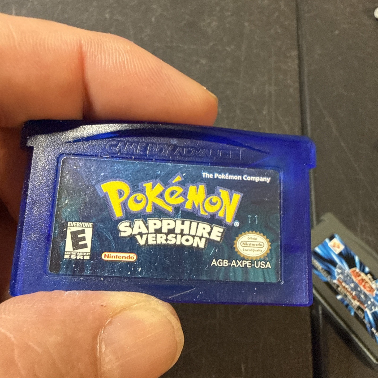 Pokémon Sapphire Version – Game Boy Advance – Authentic – Tested