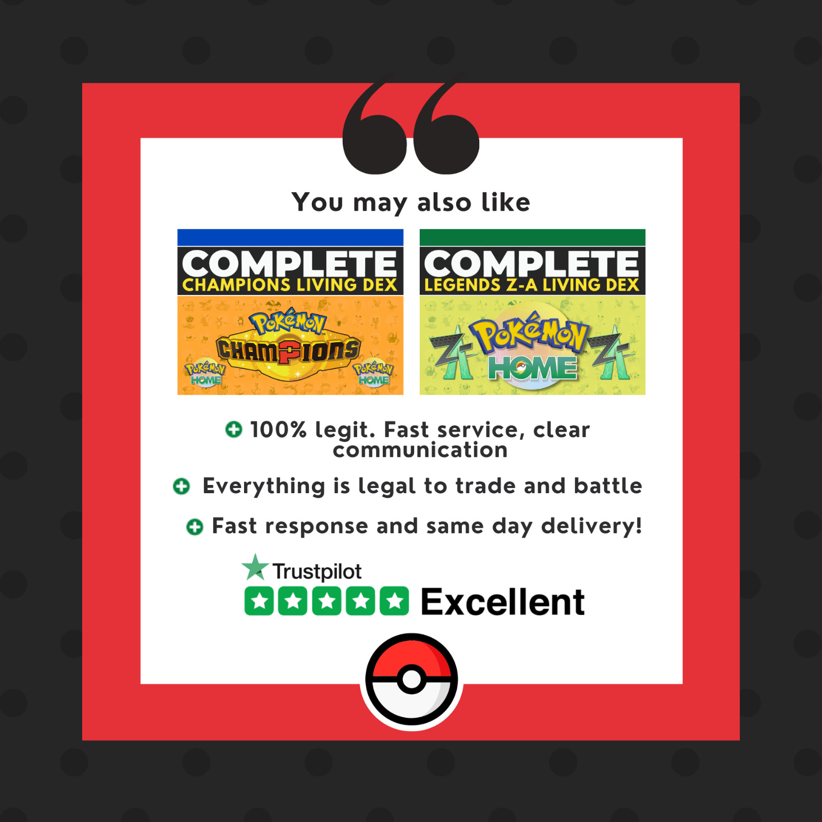 Complete Pokémon ALPHA Bundle HOME Shiny Living Dex Competitive 6 IV Pokedex