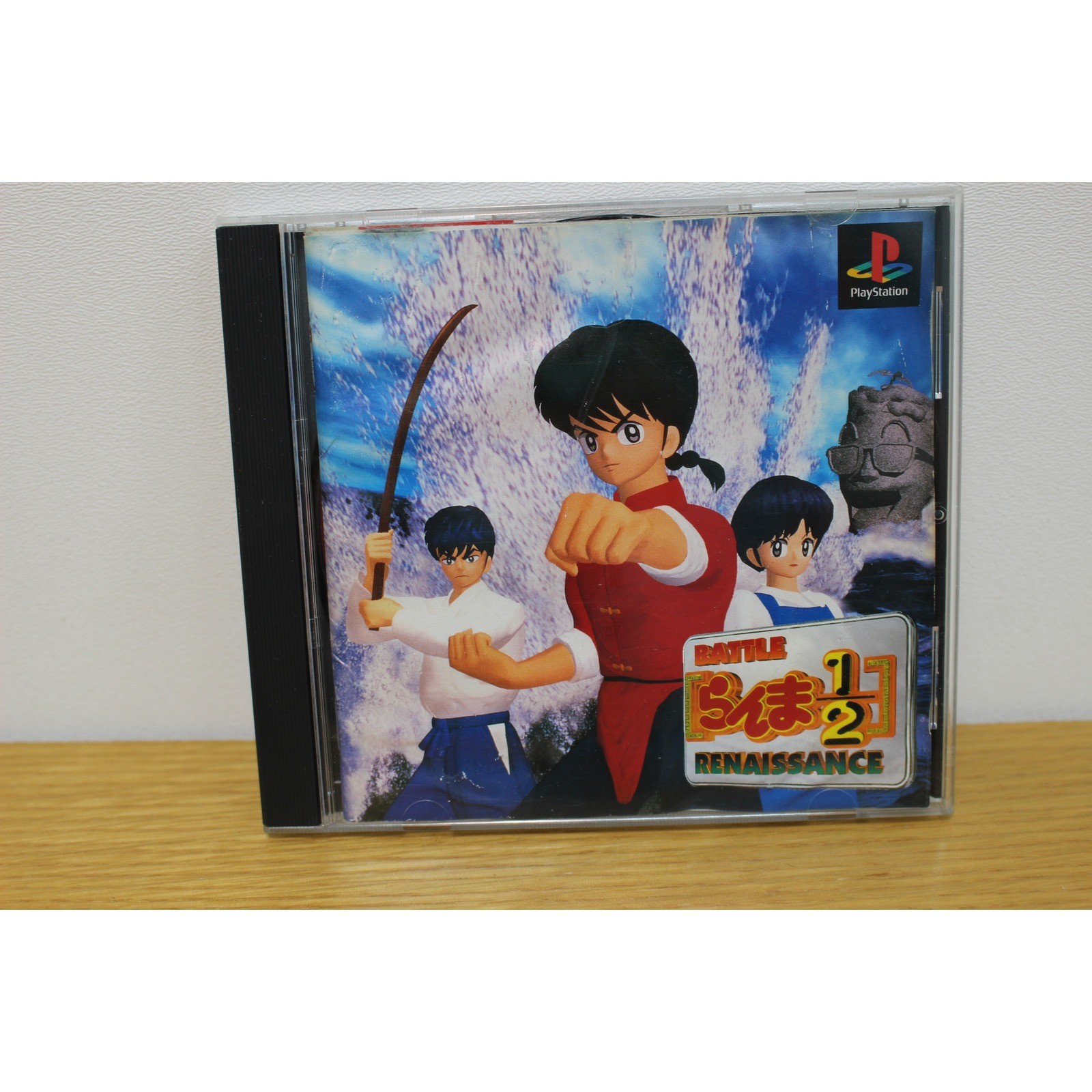 Ranma 1/2 Battle Renaissance PS1 PlayStation Japan Import SLPS-00522 Complete