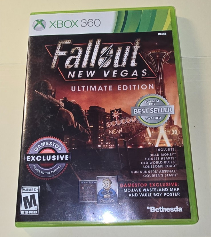Fallout: New Vegas Ultimate Edition GameStop Exclusive Xbox 360 Tested