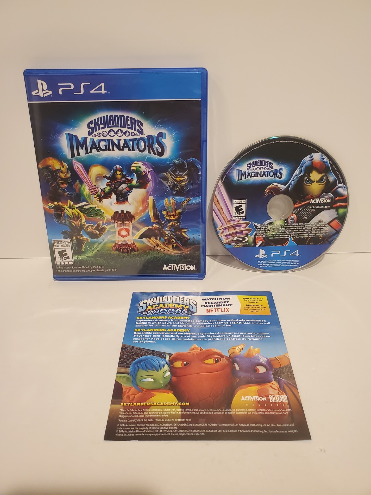 Skylanders Imaginators Playstation 4 PS4 Video Game Complete In Box CIB
