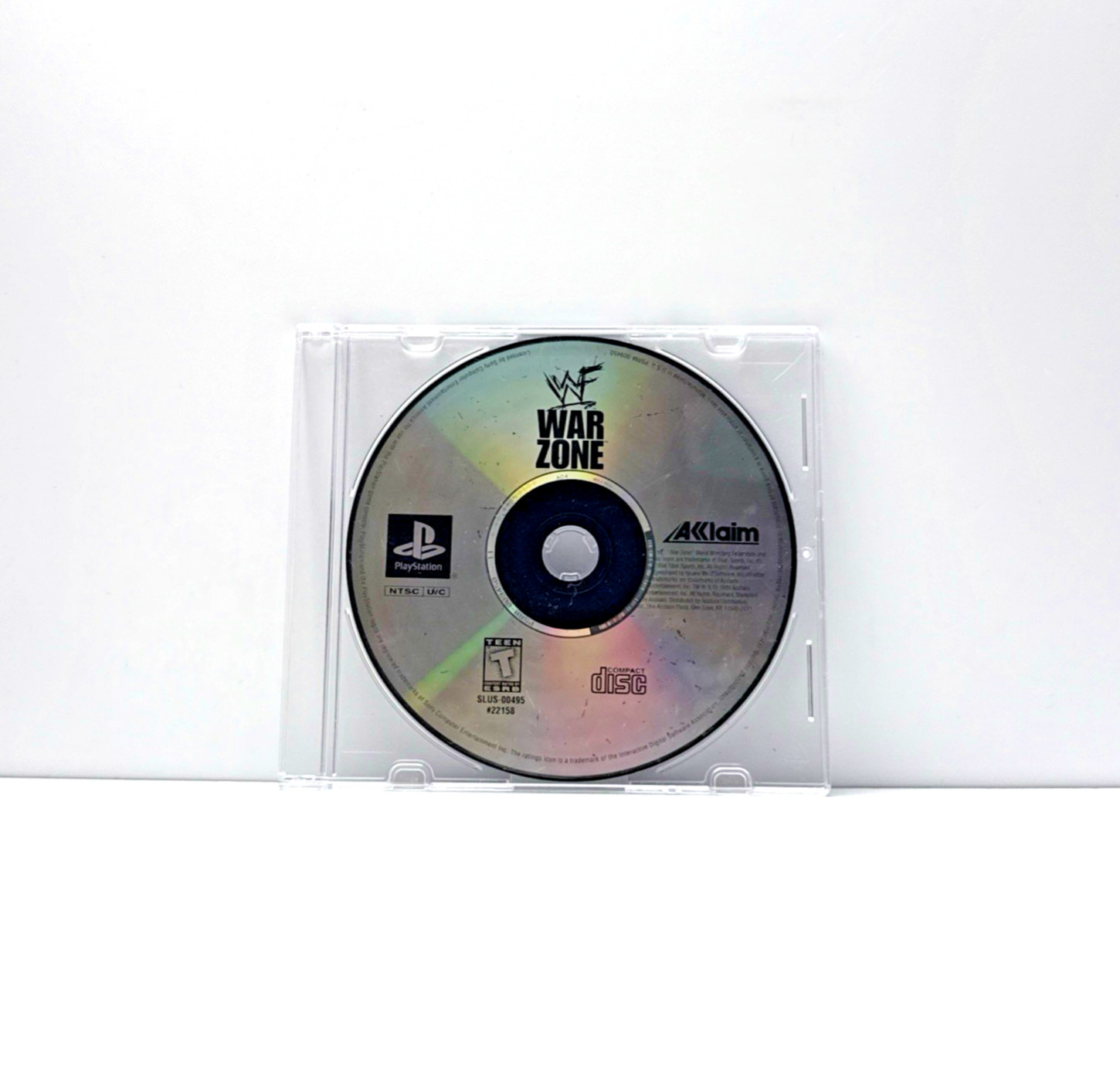 WWF War Zone Sony PlayStation 1 PS1 Game Disc Only Refurbished & Tested