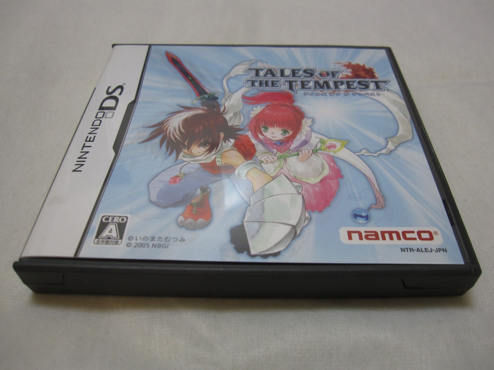 7-14 Days to USA Airmail. USED Nintendo DS Tales of the Tempest Japanese Version