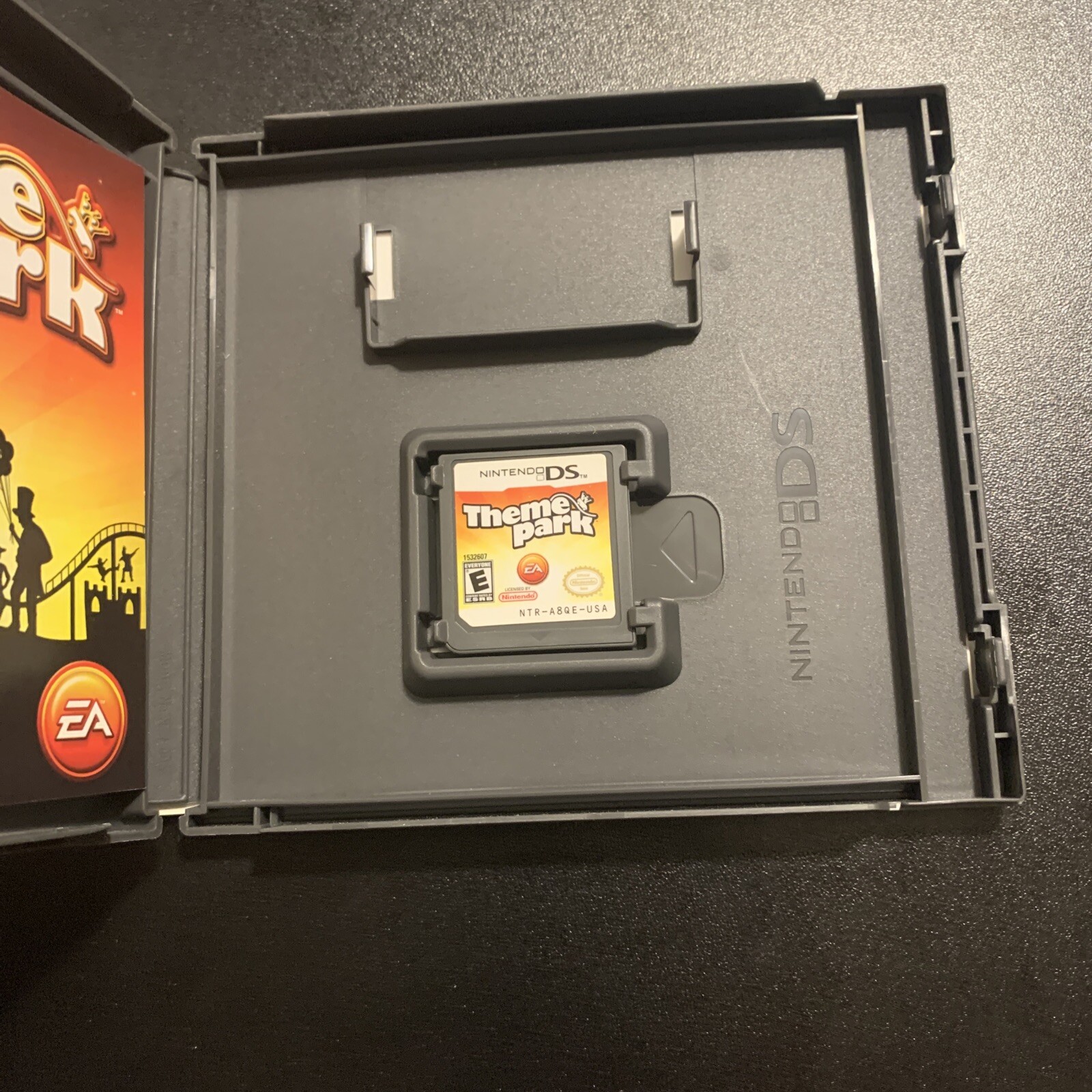 Theme Park (Nintendo DS 2007) Complete w/ Manual & Insert, CIB