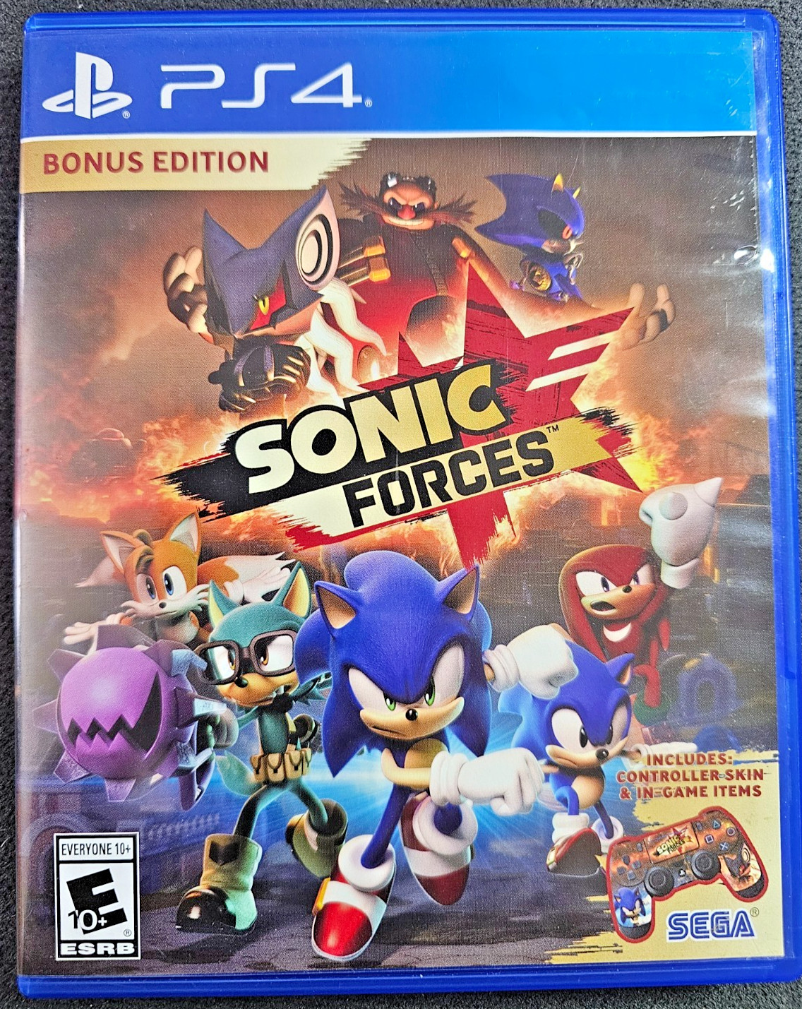 SONIC FORCES: Bonus Edition – Sony Play Station 4 – SAGA – PS4 Video Game