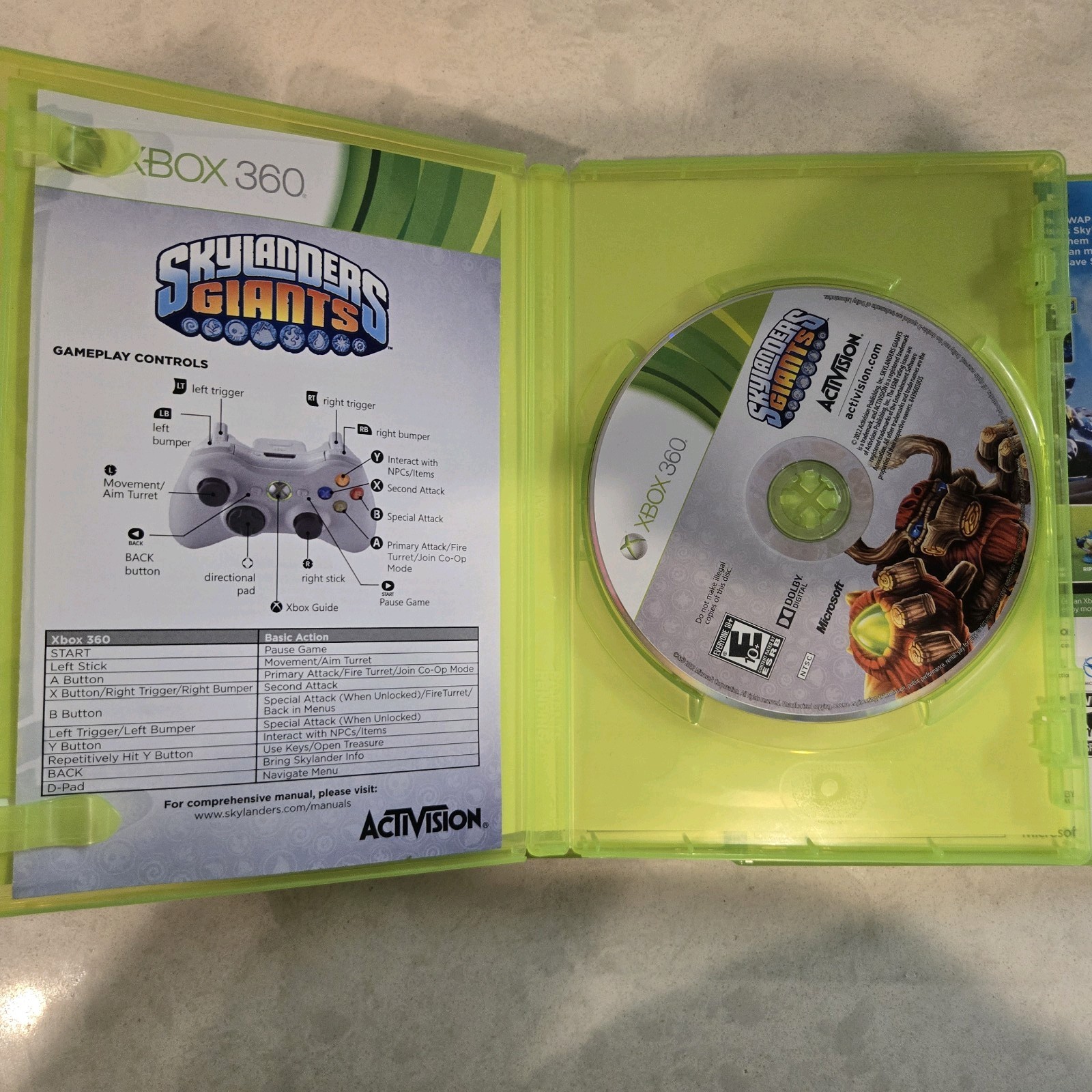 Xbox 360 Skylanders Bundle Games Giants Swap Force Trap Team