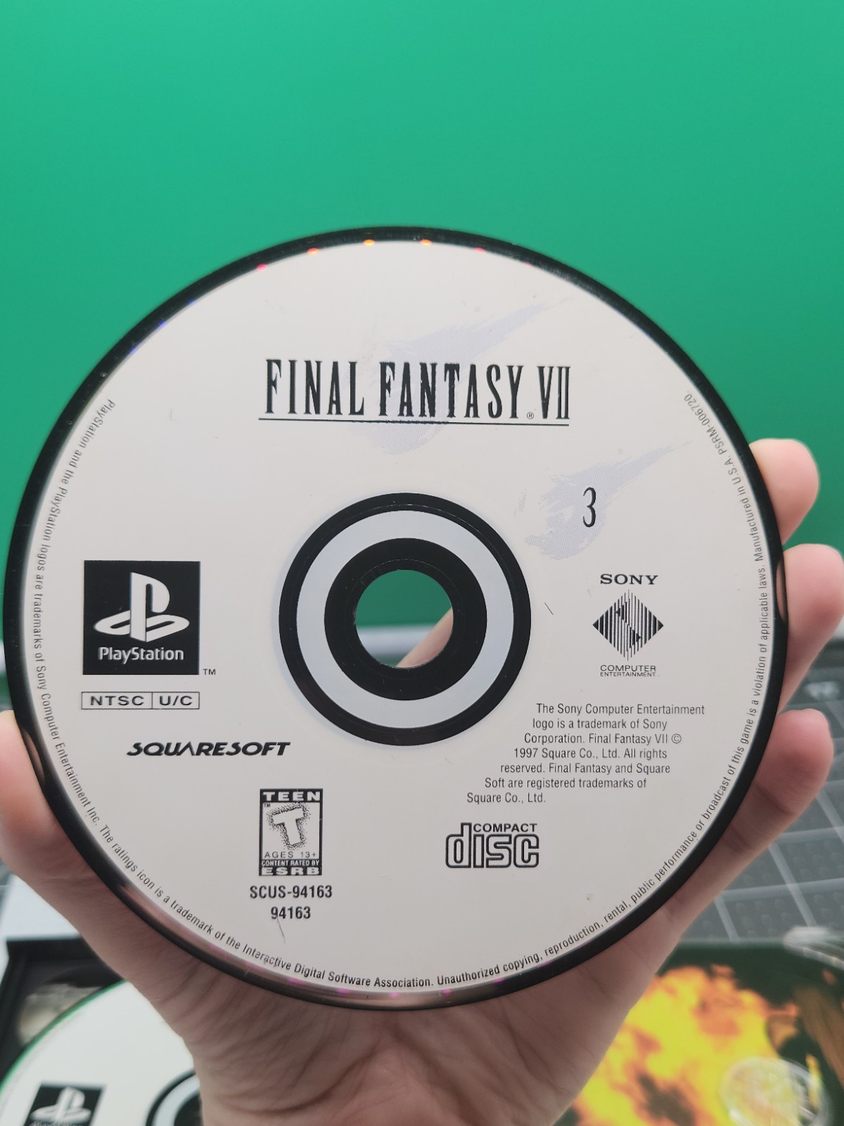 Final Fantasy VII – PlayStation PS1 (Black Label)