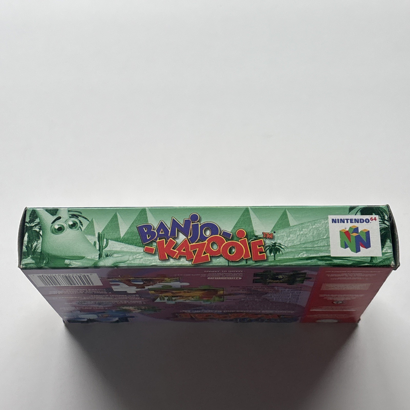 Banjo Kazooie Nintendo 64 N64 Right Facing Rumble 1st Print Complete In Box CIB