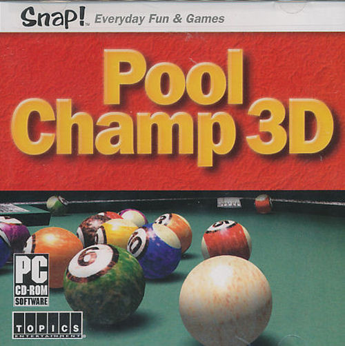 POOL CHAMP 3D Snap! Billiards PC Game NEW VISTA OK!