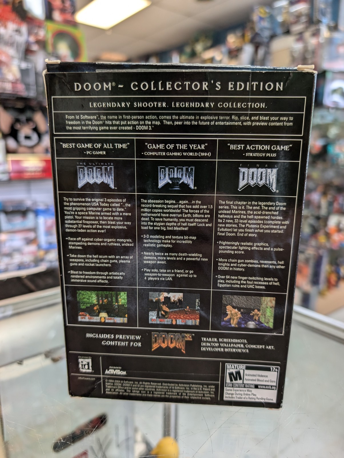 Doom Collector’s Edition 2 Disc | Ultimate Trilogy 1 2 3 | ID Software 2004