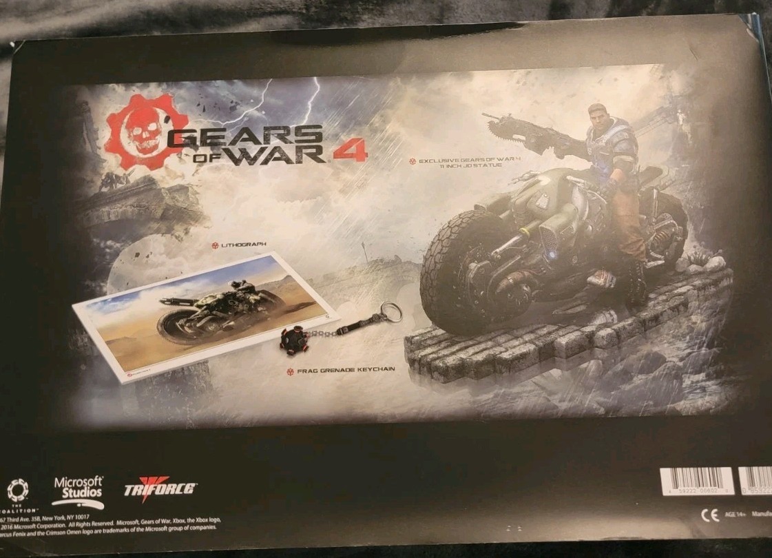 Gears of War 4 Collector’s Edition Statue NO GAME