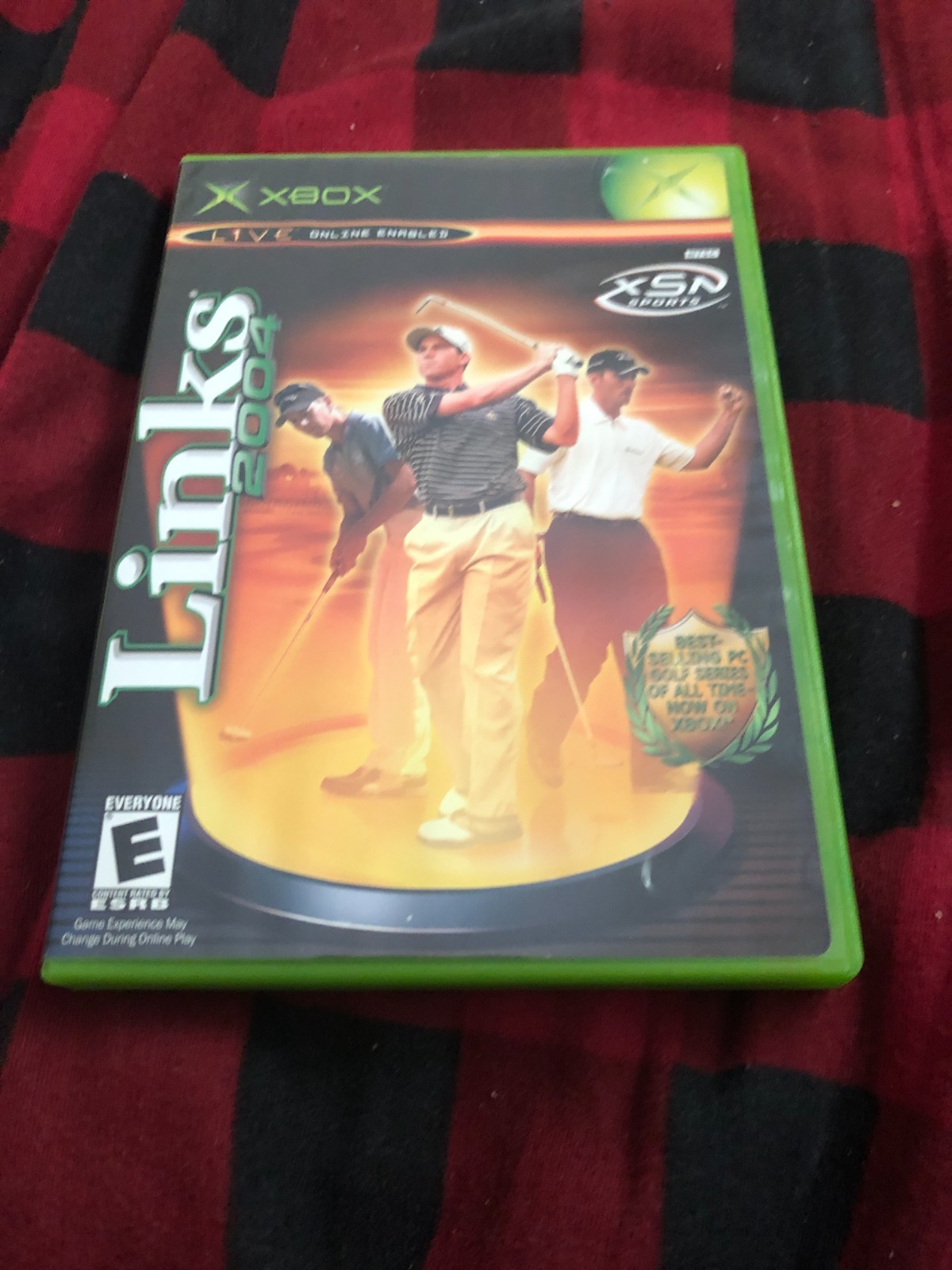 Links 2004 Microsoft Xbox 2003 Case Manual Disc Tested Works Great Authentic