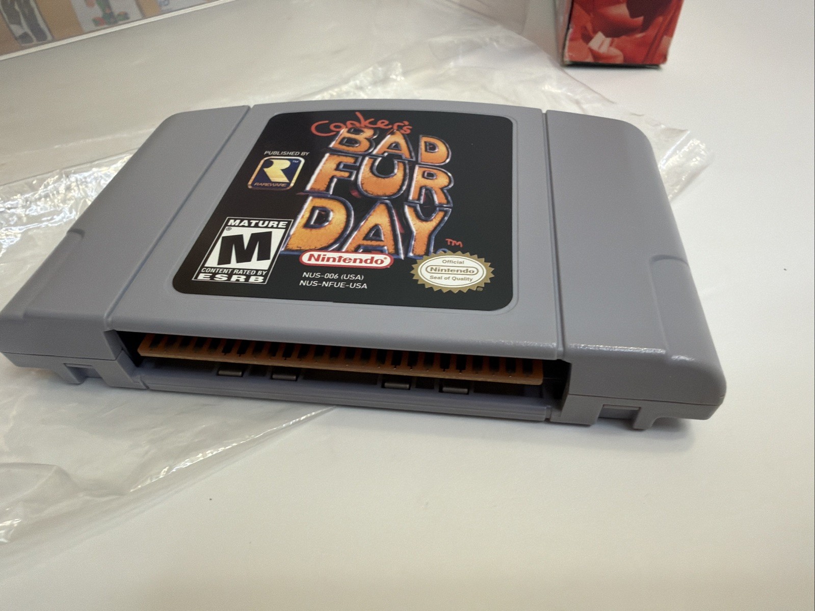 Conker’s Bad Fur Day Nintendo 64 N64 Authentic Complete In Nice Box CIB
