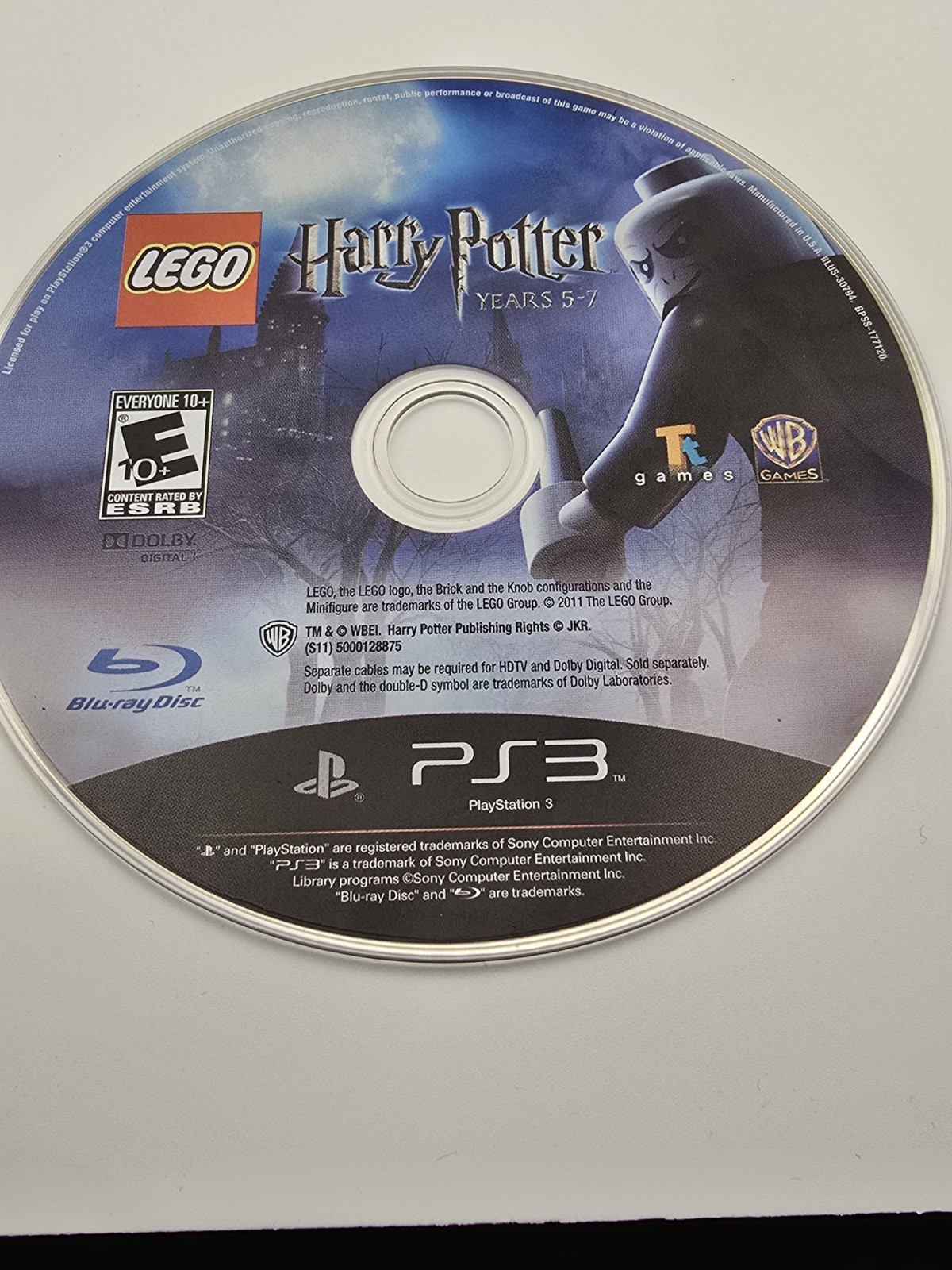 Lego Harry Potter Years 5-7 – Sony PlayStation 3- Disc Only NOT TESTED