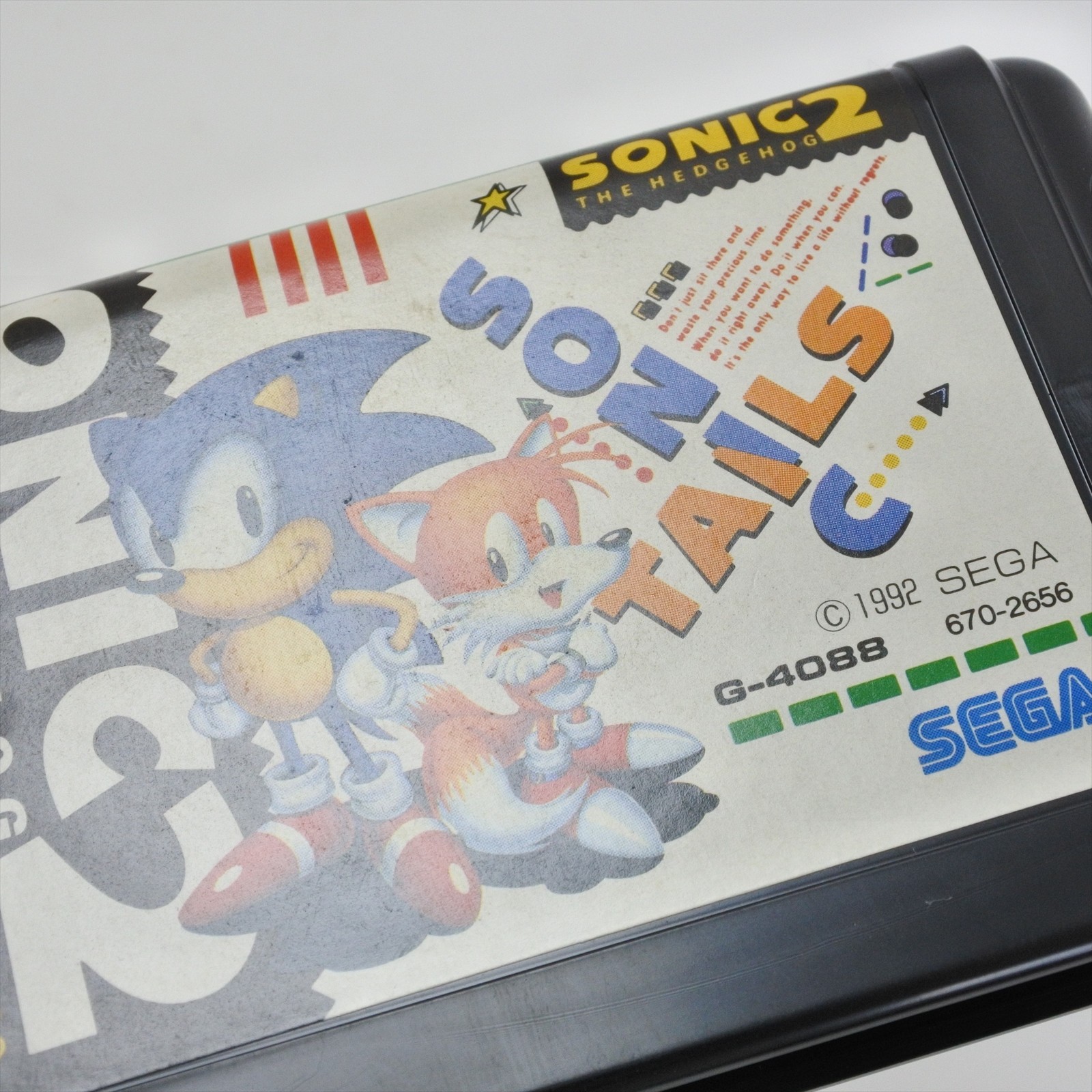 SONIC THE HEDGEHOG 2 Mega Drive Sega 0112 md