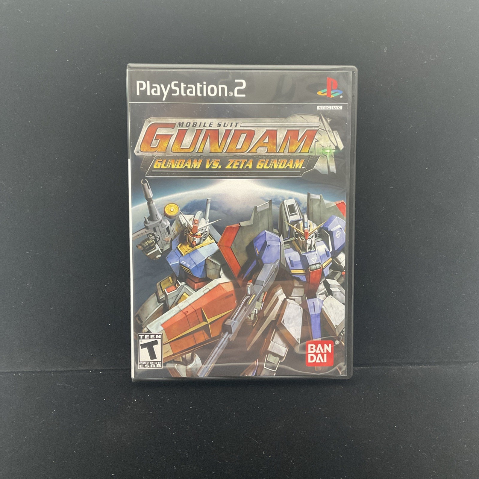Mobile Suit Gundam: Gundam vs. Zeta Gundam (PS2) Tested & CIB+ W/Reg Card Mint