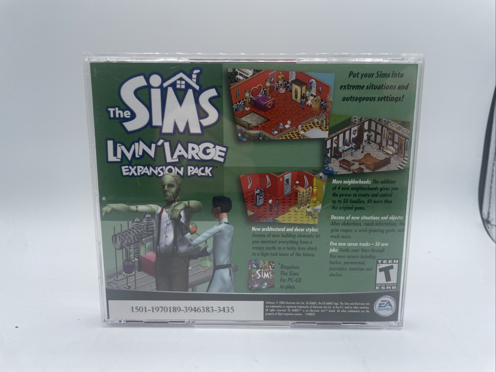 The Sims: Deluxe Edition (PC, 2002) The Sims: Vacation Expansion Pack Used