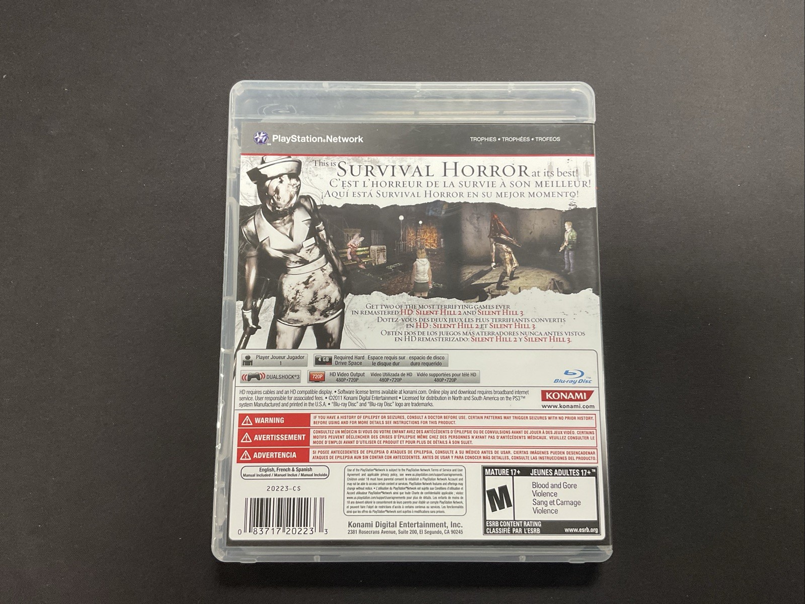 Silent Hill HD Collection – Playstation 3
