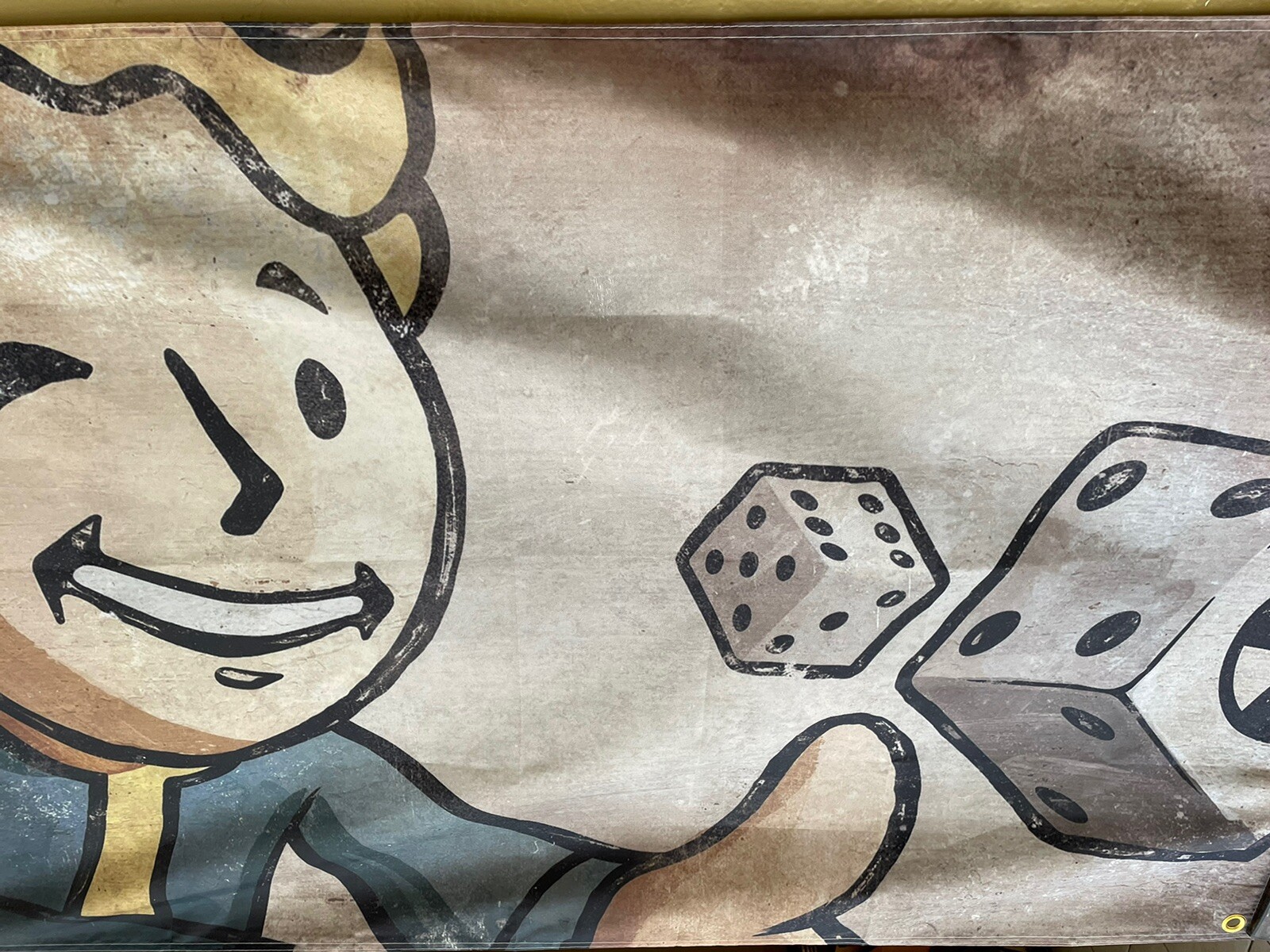 Fallout PIP-Boy Nuka Dice 5ft Flag Banner Poster Bethesda 4 New Vegas