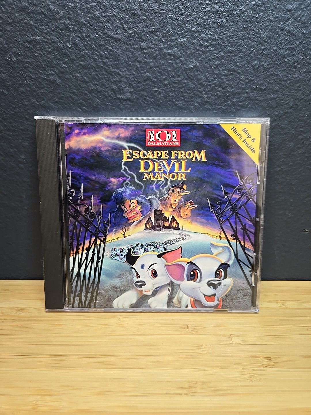 Disney 101 Dalmatians Escape From Devil Manor – PC CD-ROM – 1997 Era