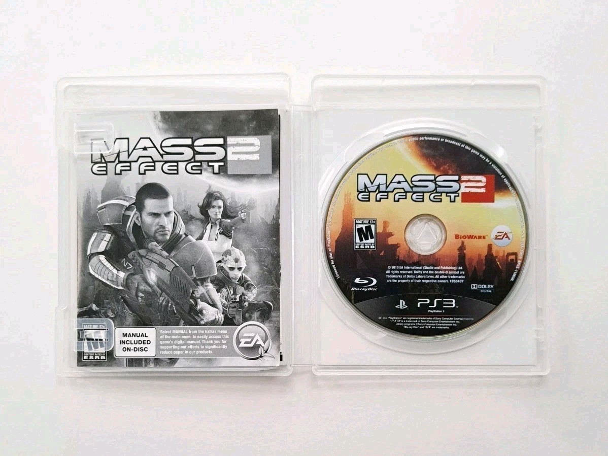 Mass Effect Bundle W/ N7 Collector’s Edition (Sony PlayStation 3, 2010-2012) CIB