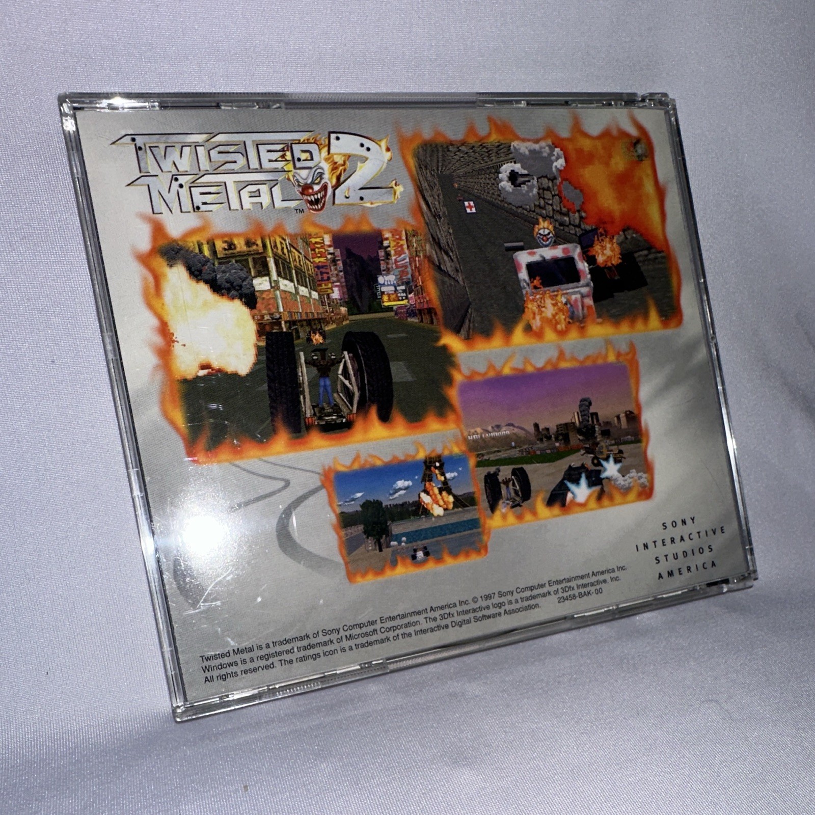 Sony Interactive Studios America – Twisted Metal 2 PC CD-ROM 1997 T-Teen