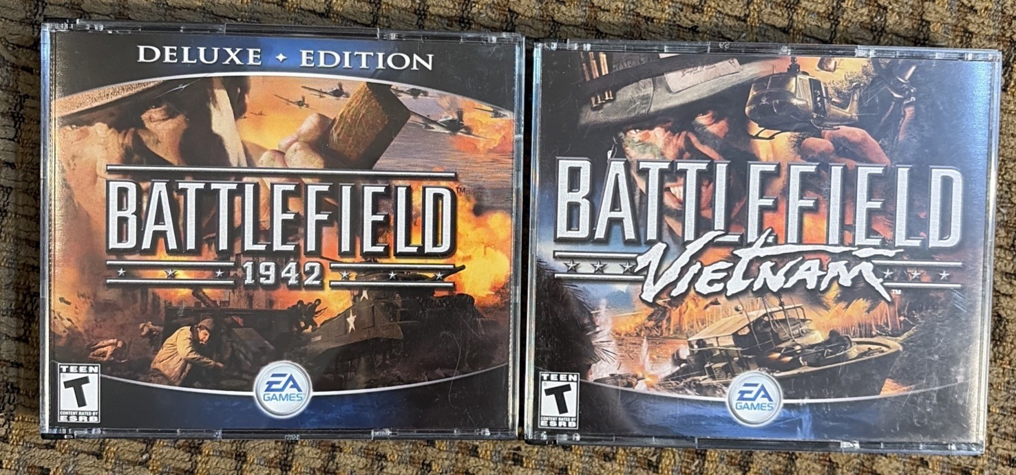 Battlefield 1942 Deluxe Edition & Vietnam. PC GAME