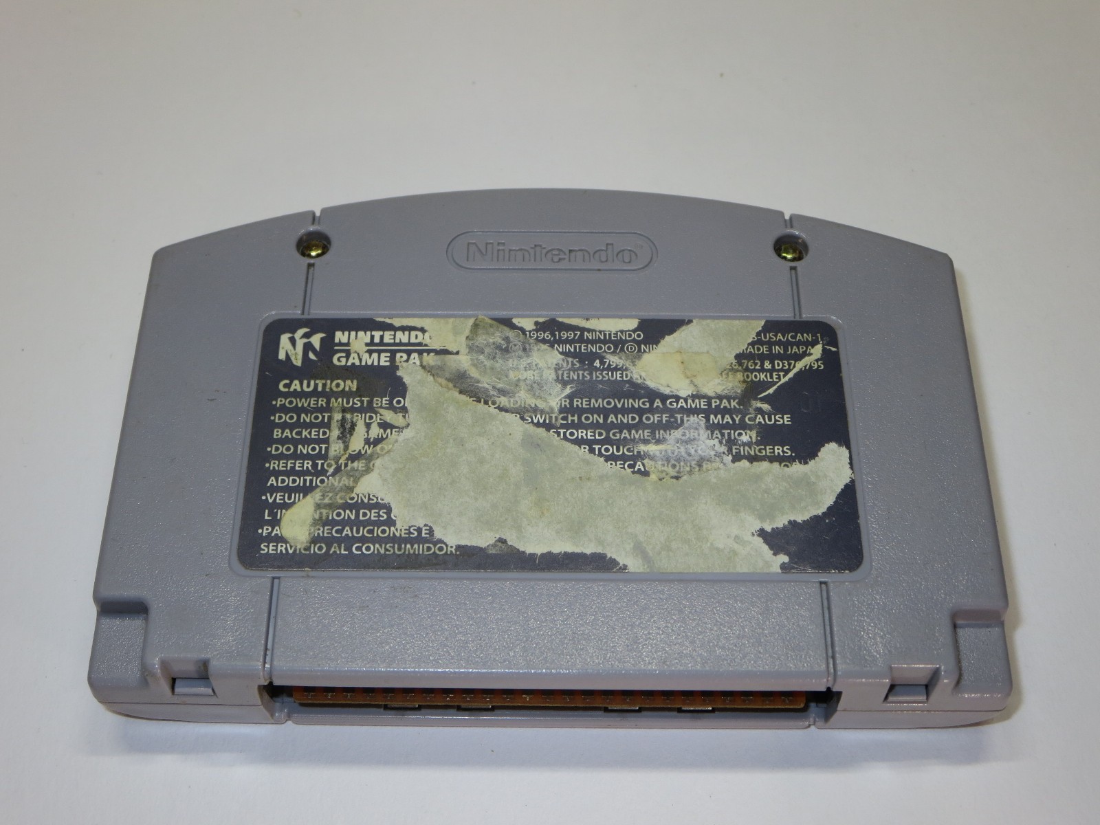 WF War Zone (Nintendo 64, 1998) Authentic Game Pak Cart Tested & Working N64