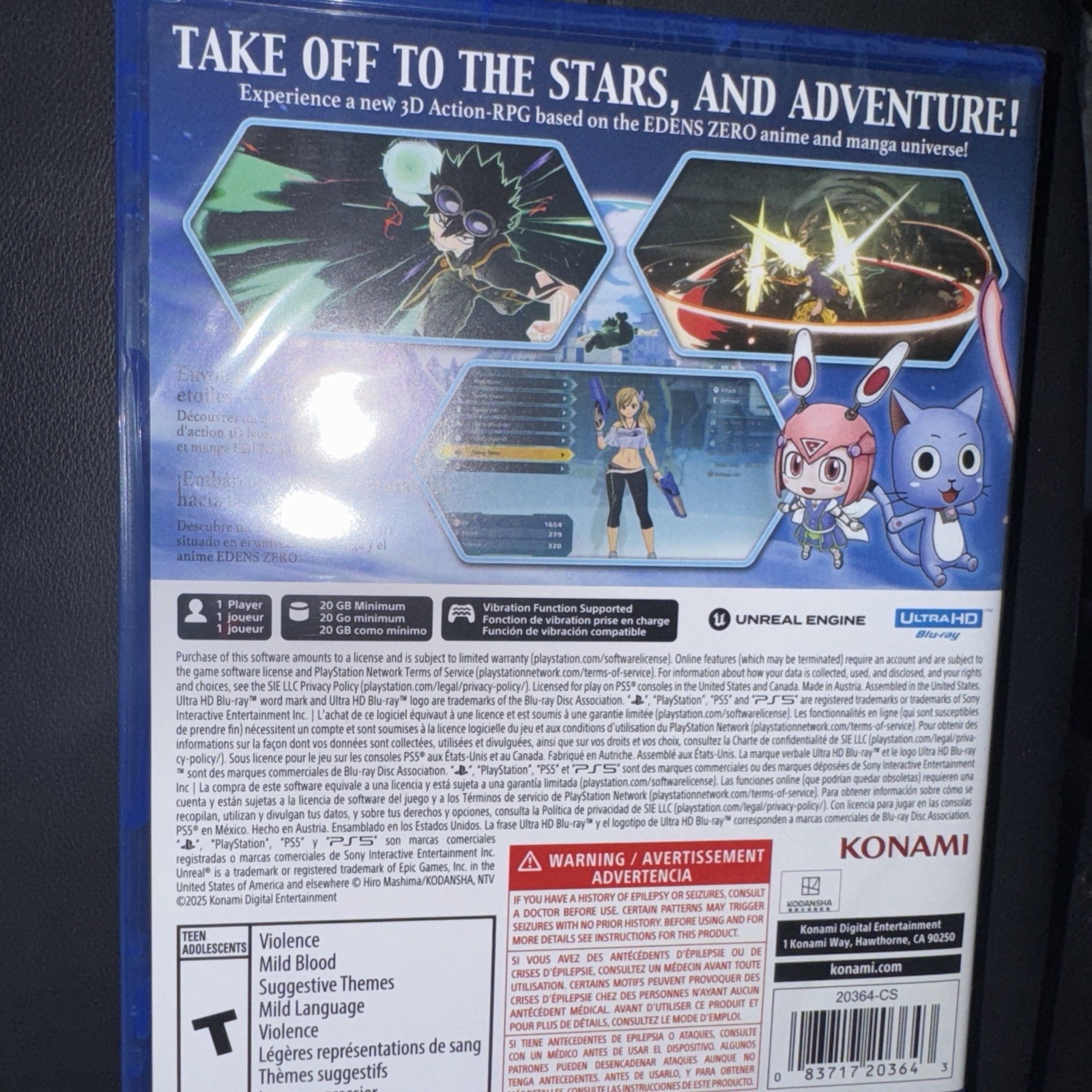 Presale PS5 EDENS ZERO Japan NEW PlayStation 5