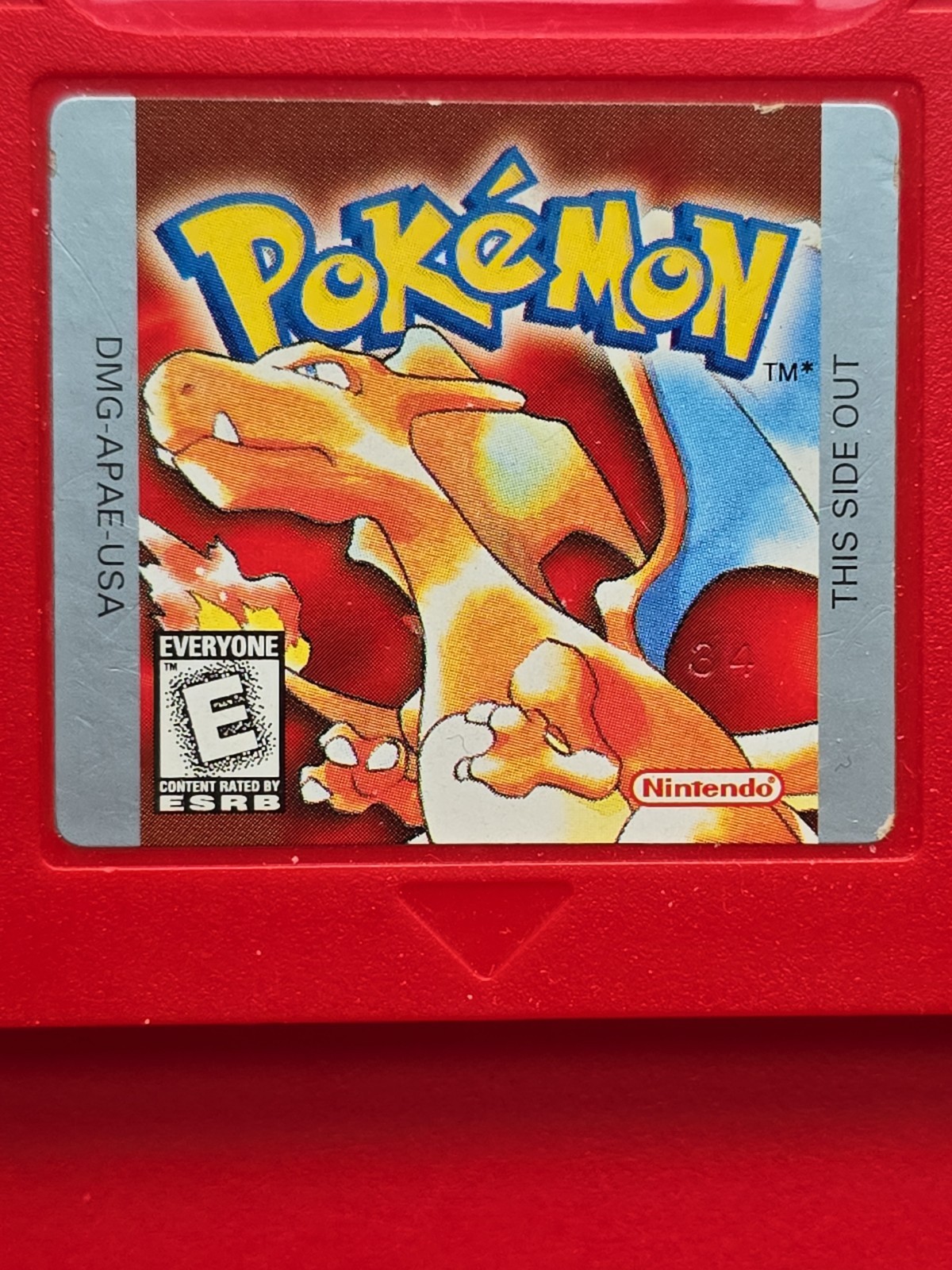Pokemon: Red Version Game Boy Authentic Saves Nintendo GB Nice Label