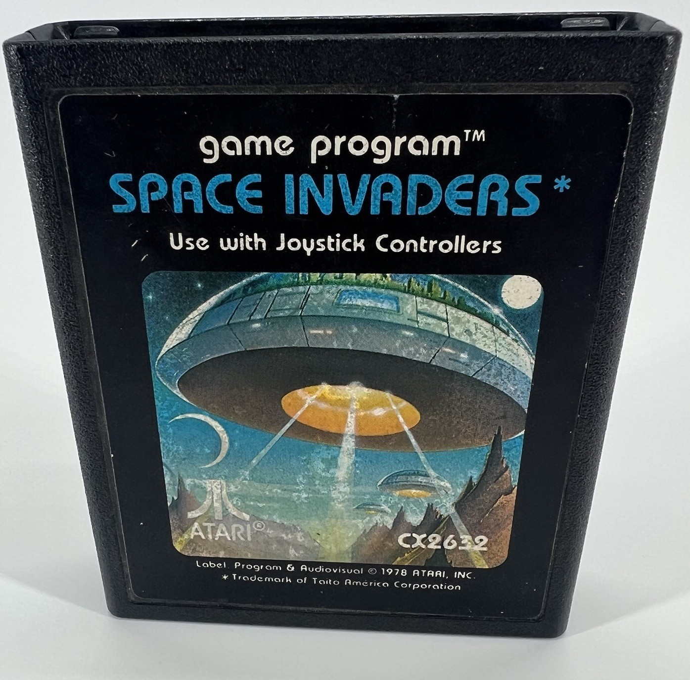 Atari Space Invaders Atari 2600 1978 Shooter Arcade Game Cartridge Not Tested