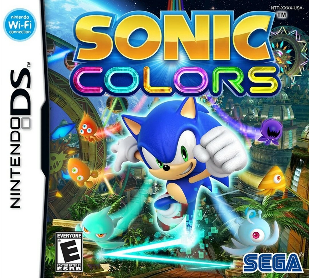 Sonic COLORS – Nintendo DS – RARE Early release copy (2009)