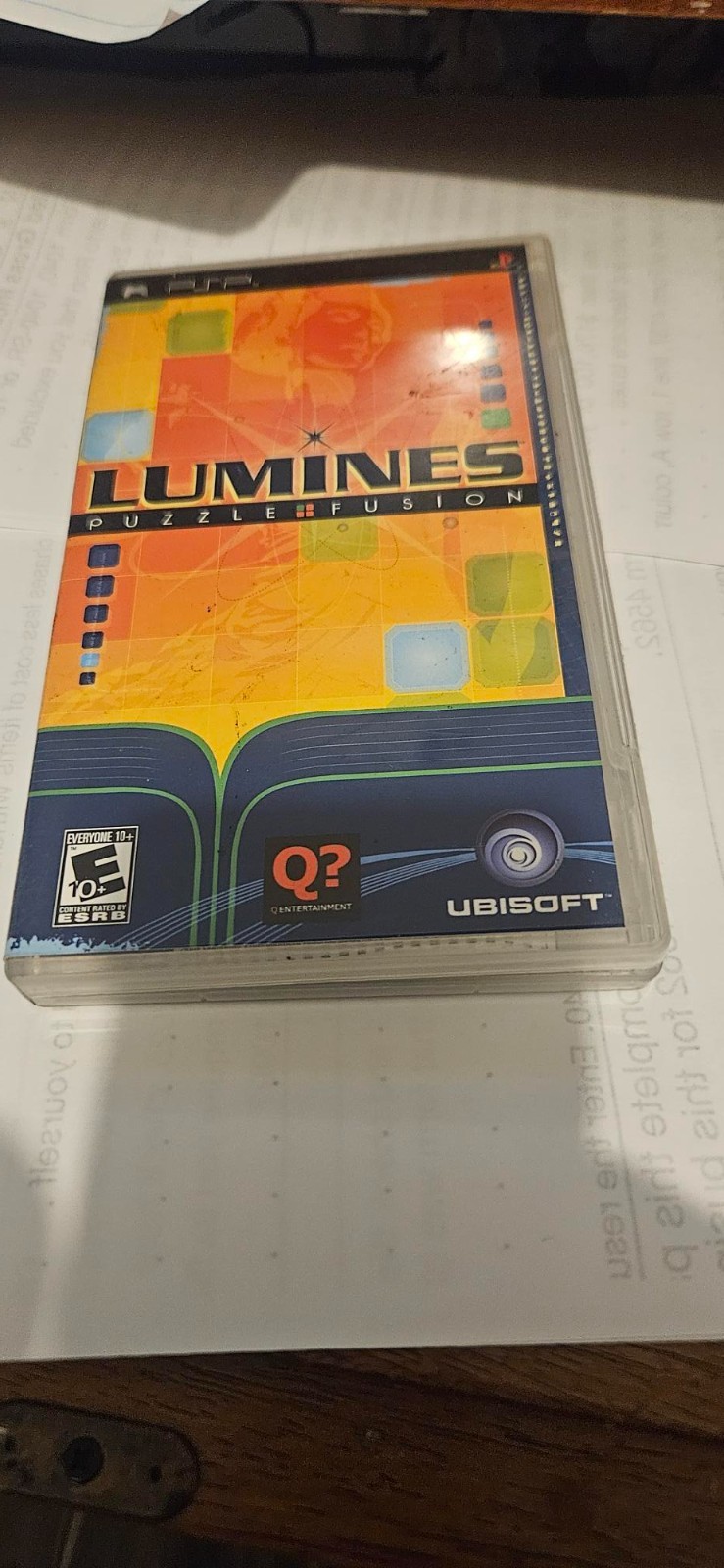 Lumines (Sony PSP, 2005) – European Version