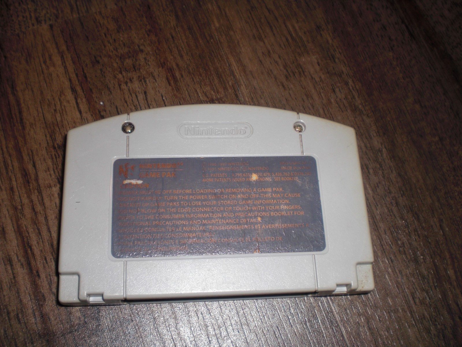 AUTHENTIC Super Mario 64 Game 4 Nintendo 64 N64 Console System Original GENUINE