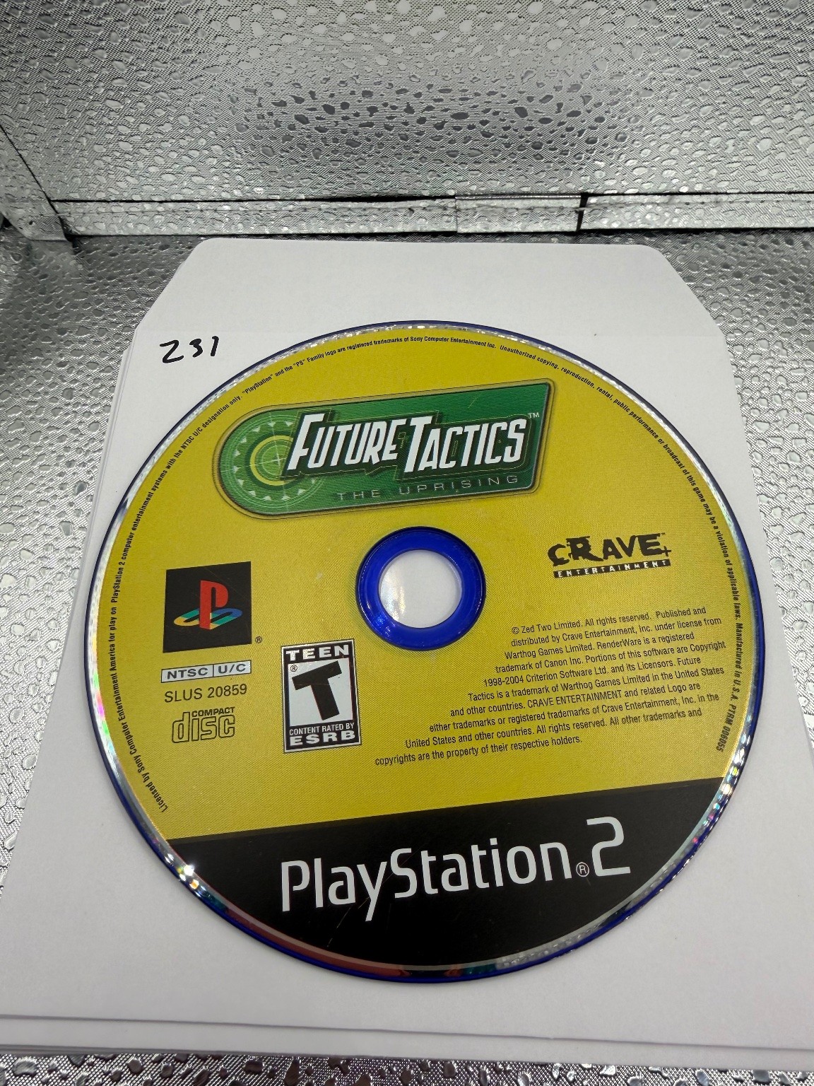 Future Tactics The Uprising PlayStation 2 Video Game Strategy Tactical RPG