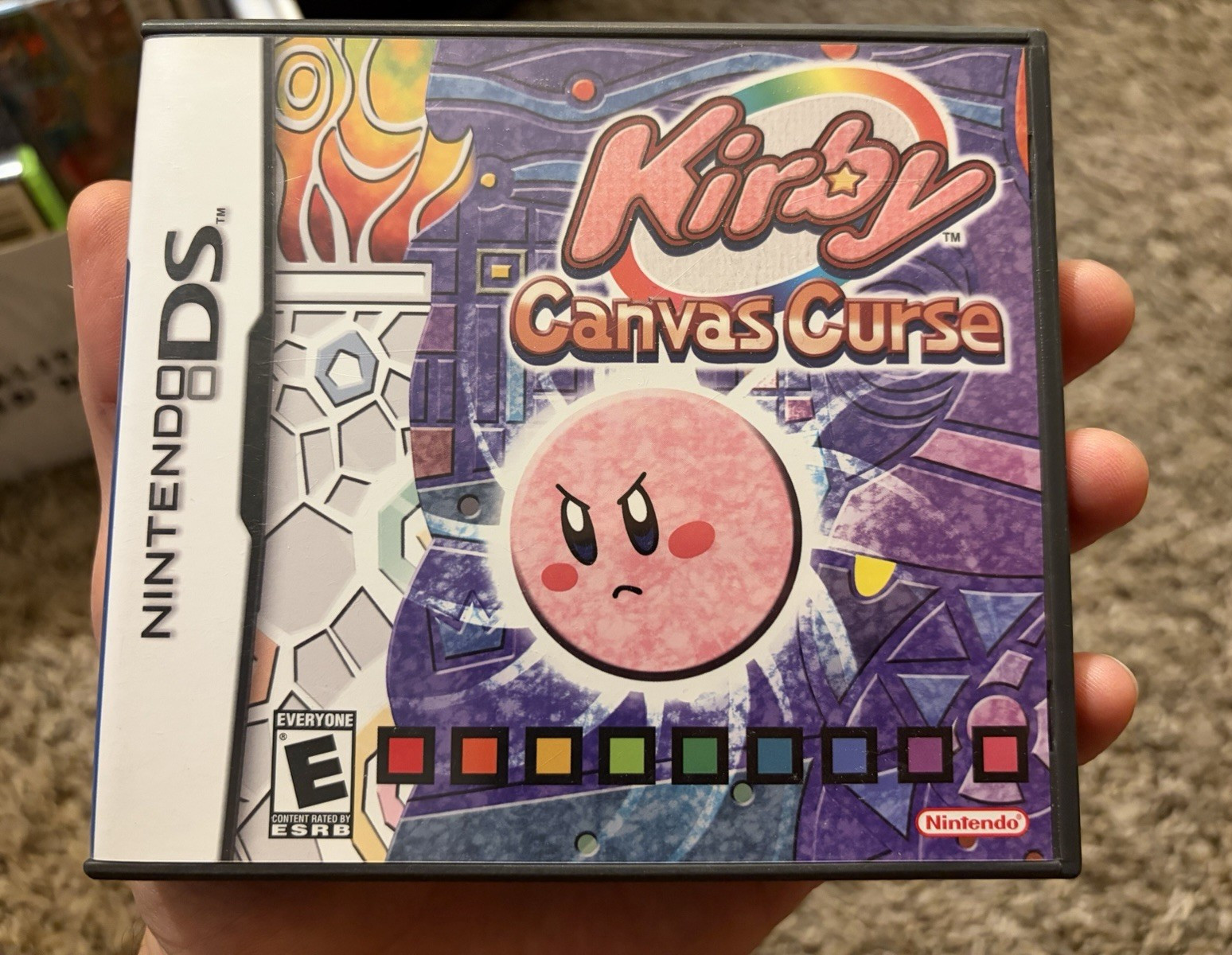 Kirby: Canvas Curse (Nintendo DS, 2005) CIB w/ Manual, Tested+ Clean